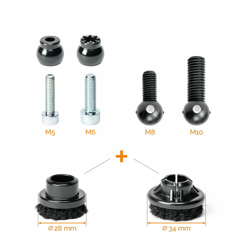 Footfixx Threaded - Pack of 4