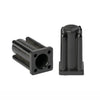Square castor socket sleeve