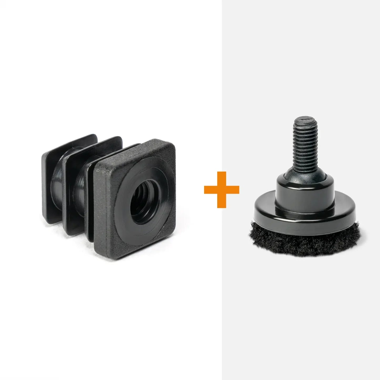 Threaded square insert M8