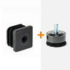 Threaded square insert M8