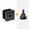 Threaded square insert M8