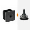 Threaded square insert M8