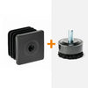 Threaded square insert M8