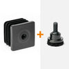 Threaded square insert M8