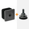 Threaded square insert M8