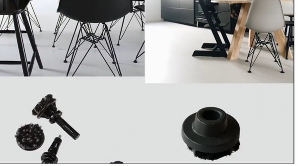 Foot Fix Hollow x 4 - For chairs that have hollow legs